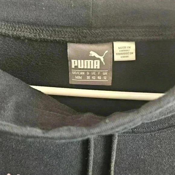 Puma Cinch Up Cat Fleece Black - Picture 6 of 11